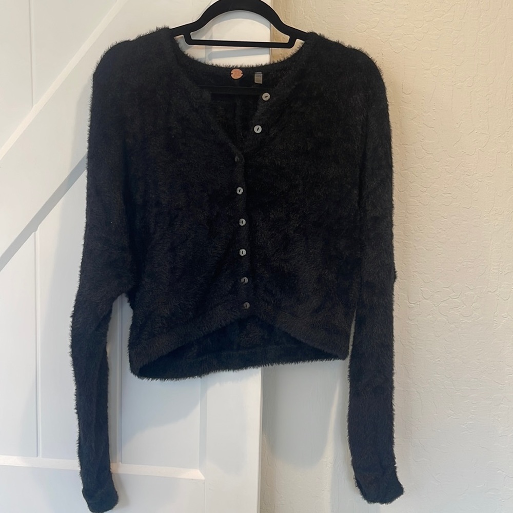 Free people cropped cardigan